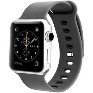 Bratara pentru Apple Watch 42mm, Medium/Large, PROMATE Rarity-42ML, silicon, gri