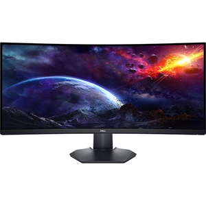 Monitor Gaming LED VA DELL S3422DWG, 34", WQHD, 144Hz, AMD FreeSync Premium, HDR 400, negru