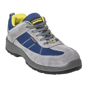 Pantofi de protectie COVERGUARD ESD S1P SRC, bombeu compozit, textil, marimea 41, gri-albastru