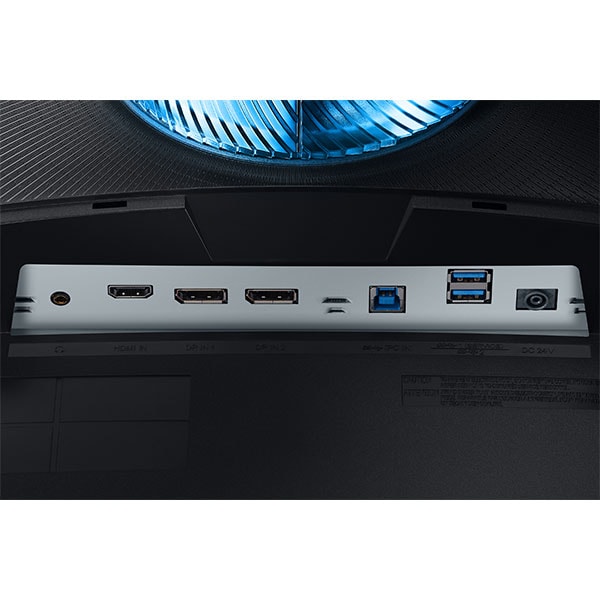 Monitor Gaming curbat QLED VA SAMSUNG LC32G75TQSRXEN, 32", WQHD, 240Hz, FreeSync Premium Pro, HDR 600, negru