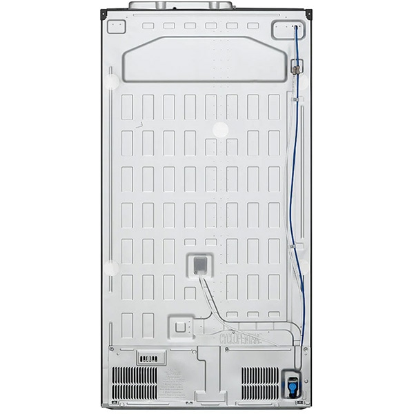 Side by Side LG GSXV91MBAF, No Frost, 635 l, H 179 cm, Clasa F, Dozator apa, argintiu
