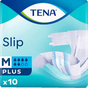 Scutece pentru adulti TENA Slip Plus, M, 10 buc