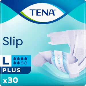 Scutece pentru adulti TENA Slip Plus, L, 30 buc