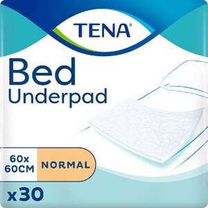 Aleze TENA Bed Normal, 60x60 cm, 30 buc
