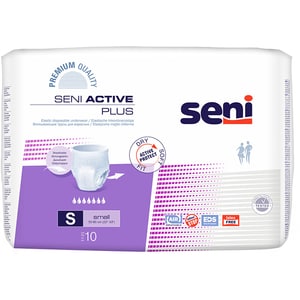 Scutece tip chilot SENI Active Plus, S, 10 buc