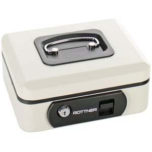 Caseta bani ROTTNER Pro Box One T06406, Inchidere cheie, 200 x 90 x 180mm, alb