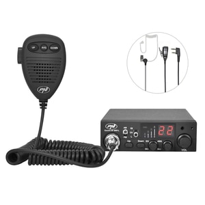 Statie radio CB PNI Escort HP 8001L ASQ, casti cu microfon HS81L