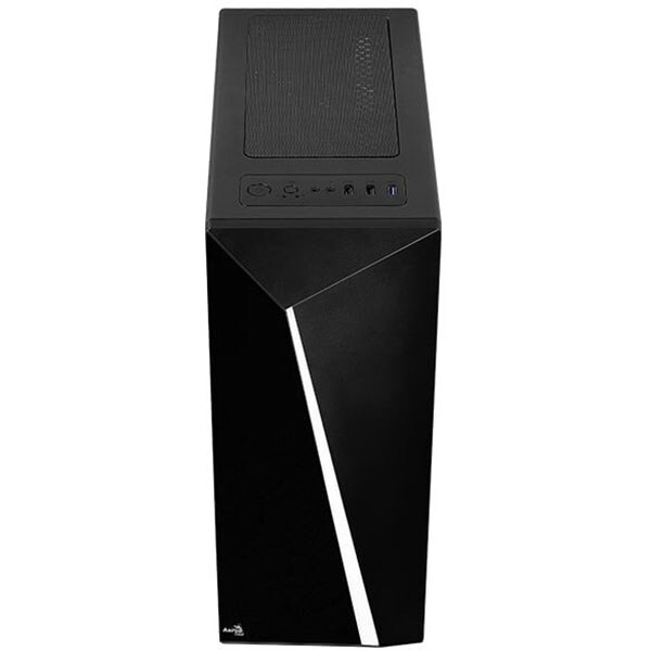 Carcasa PC AEROCOOL Shard, USB 3.0, fara sursa, negru