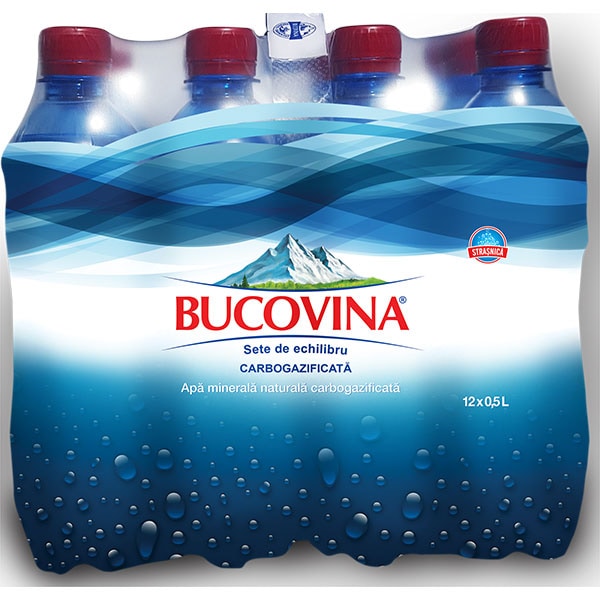 Apa Minerala Bucovina Bax 0 50l X 12 Sticle