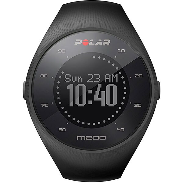 Smartwatch POLAR M200 Android/iOS, silicon, Medium/Large, Black