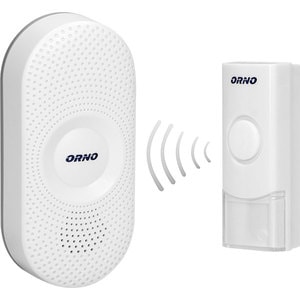 Sonerie wireless ORNO OR-DB-QX-155, 300 m, IP44, alb
