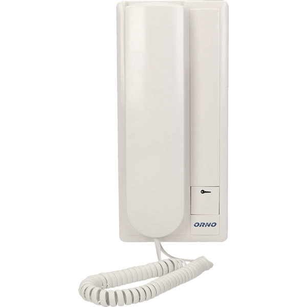 Interfon cu fir ORNO OR-DOM-RL-913, alb-negru