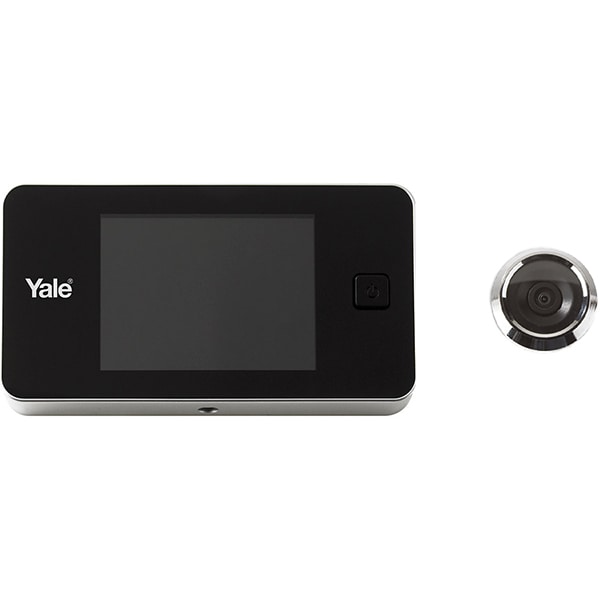 Vizor electronic standard YALE, LCD 3.2", 2 x AAA, argintiu