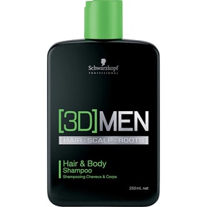 Sampon SCHWARZKOPF PROFESSIONAL [3D]MEN Hair & Body, 250ml