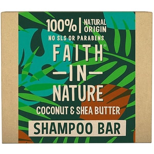 Sampon solid FAITH IN NATURE Coconut&Shea Butter, 85g
