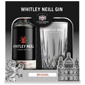 Pachet Gin Whitley Neill, 0.7L + 1 pahar