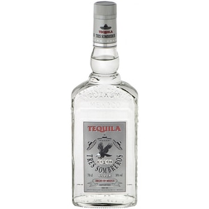 Tequila Tres Sombreros Tequila Silver, 0.7L