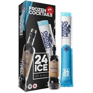 Cocktail 24 Ice Vodka Energy, 0.065L x 5 tetrapak