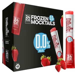 Cockatil fara alcool 24 Ice Strawberry Daiquiri, 0.065L x 50 tetrapak