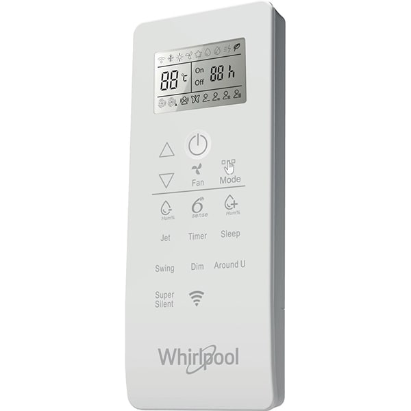 Aer conditionat WHIRLPOOL SPIW309A2WF, 9000 BTU, A++/A+, Inverter, Wi-Fi, 6th Sense, alb