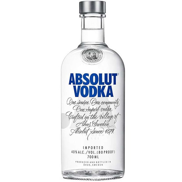 Vodka Absolut Blue, 0.7L