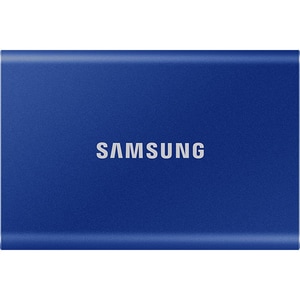 SSD portabil SAMSUNG T7, 500GB, USB 3.2 Gen 2, albastru