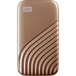 SSD portabil WD My Passport WDBAGF0010BGD-WESN, 1TB, USB 3.2, auriu