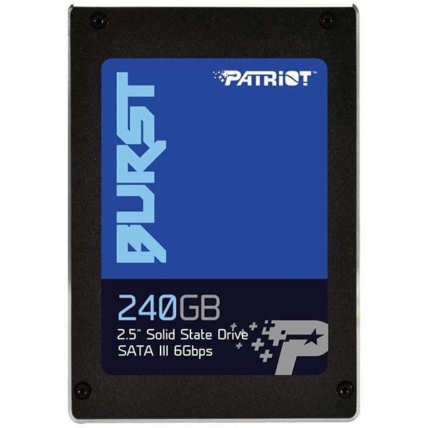 Solid-State Drive (SSD) PATRIOT Burst 240GB, SATA3, 2.5", PBU240GS25SSDR