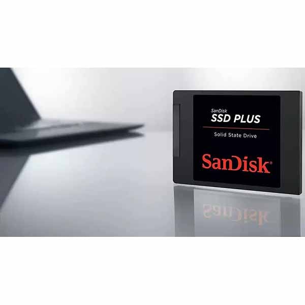 Solid-State Drive (SSD) SANDISK Plus 240GB, SATA3, 2.5", SDSSDA-240G-G26