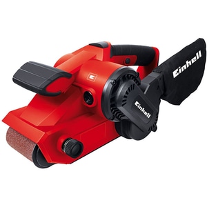 Masina de slefuit cu banda EINHELL TC-BS 8038, 800W, 380PM, banda P80 + sac pentru praf