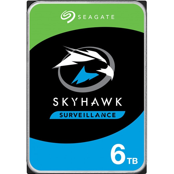 Hard Disk desktop SEAGATE SkyHawk Surveillance, 6TB, 5400RPM, SATA3, 256MB, ST6000VX001