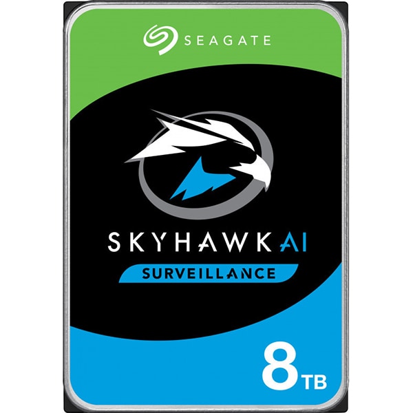 Hard Disk desktop SEAGATE SkyHawk AI, 8TB, 7200RPM, SATA3, 256MB, ST8000VE001