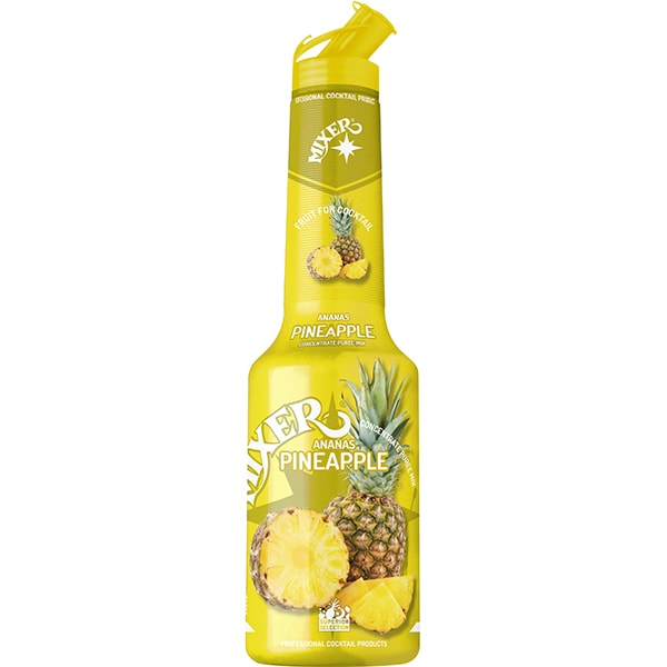 tide library sweet taste Sirop MIXER Pulpa Ananas, 1L, 3 sticle