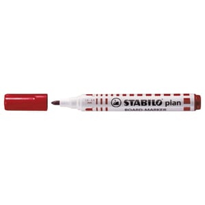 Marker pentru tabla STABILO Plan 64, 2.5-3.5mm, rosu