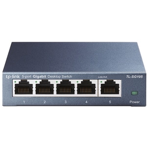 Switch TP-LINK TL-SG105, 5 porturi Gigabit, negru