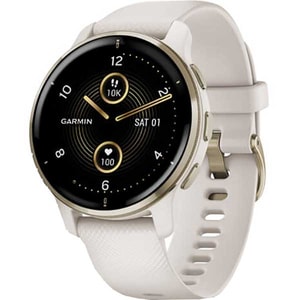 Smartwatch GARMIN Venu 2 Plus 43mm, Wi-Fi, Android/iOS, silicon, Cream Gold/Ivory