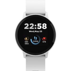 Smartwatch CANYON Lollypop CNS-SW63PP, Android/iOS, silicon, alb