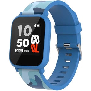 Smartwatch pentru copii CANYON MyDino CNE-KW33BB, Android/iOS, silicon, Blue CamuflaJ