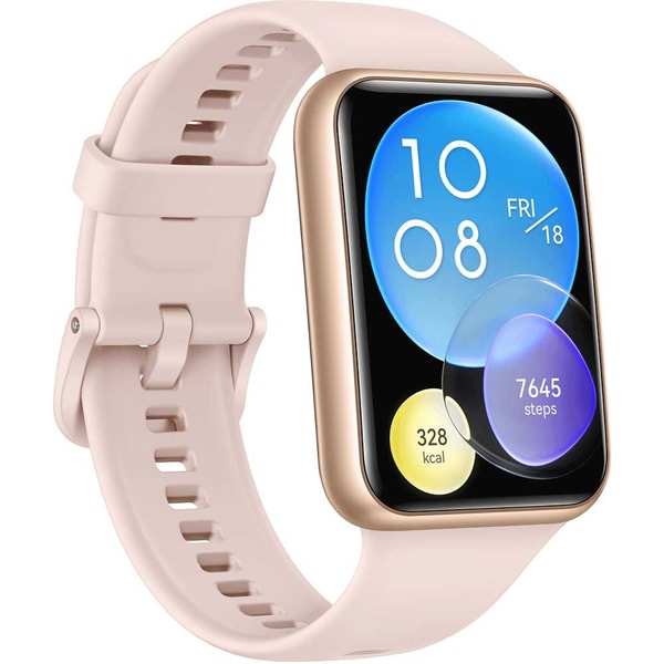 Smartwatch HUAWEI Watch Fit 2 Active Edition, Android/iOS, Sakura Pink Silicone Strap