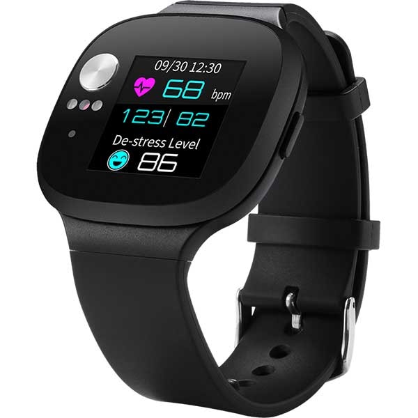 Smartwatch ASUS VivoWatch BP (HC-A04A), Android/iOS, silicon, negru