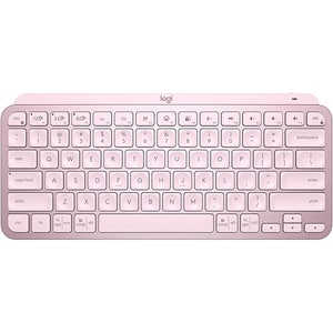 Tastatura Wireless LOGITECH MX Keys Mini, USB, Bluetooth, Layout US INT, roz