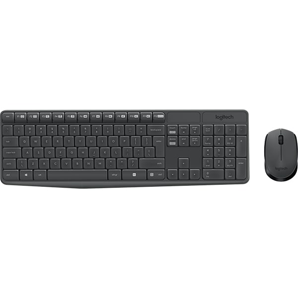 look for ugly resource Kit tastatura si mouse Wireless LOGITECH MK235, USB, negru