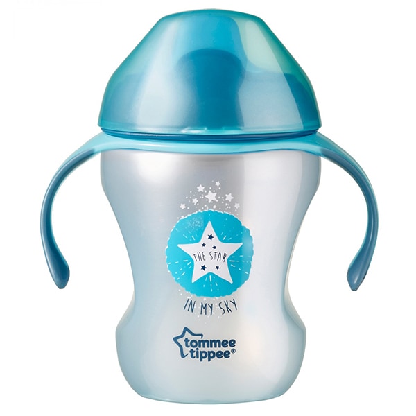 Cana Tommee Tippee Explora Easy Drink 6 Luni 230 Ml Albastru
