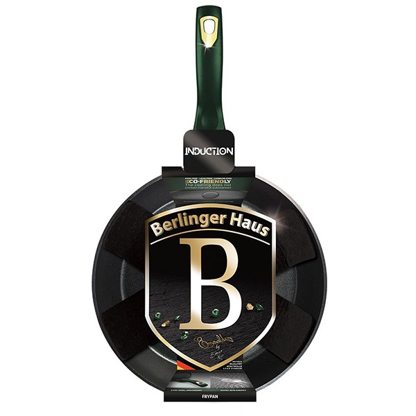 Tigaie BERLINGER HAUS Emerald BH/6047, 24cm, aluminiu, verde