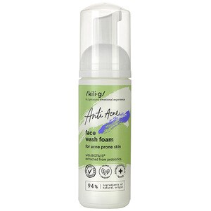 Spuma de curatare faciala pentru ten acneic KILIG Anti Acne, 150ml