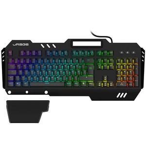 Tastatura gaming mecanica HAMA uRage Exodus 800, Layout US, blue switches, negru