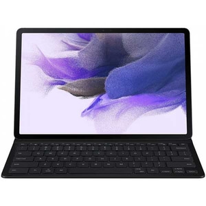 Tastatura SAMSUNG Book Cover Keyboard Slim pentru Galaxy Tab S7+, Galaxy Tab S7FE, Galaxy Tab S8+, EF-DT730UBEGEU, negru