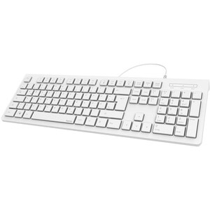 Tastatura cu fir HAMA KC-200 U8182680, USB, Layout US, alb