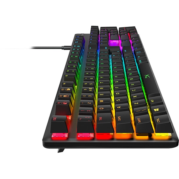 Tastatura Gaming Mecanica HyperX Alloy Origins RGB, Red Switch, UK, negru