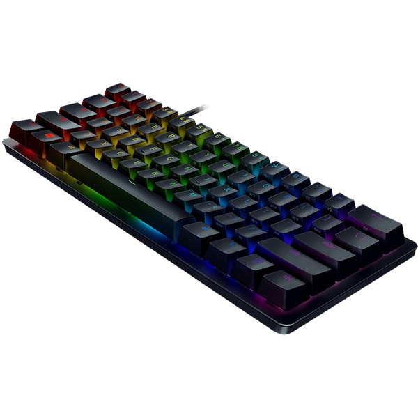 Tastatura Gaming Mecanica RAZER Huntsman Mini, Purple Switch, US, Tenkeyless, negru